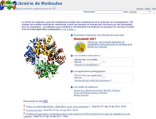 Tablet Screenshot of librairiedemolecules.education.fr