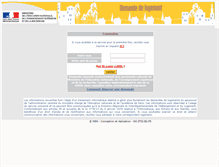 Tablet Screenshot of logements.adc.education.fr