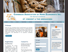 Tablet Screenshot of cahe.education.gov.vc