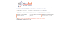 Desktop Screenshot of educ-eval.pleiade.education.fr