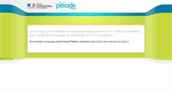 Desktop Screenshot of intranet.pleiade.education.fr